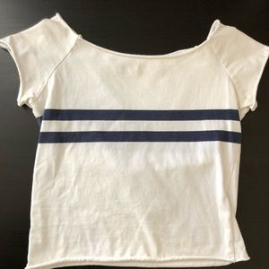 RARE brandy Melville Cropped short sleeve